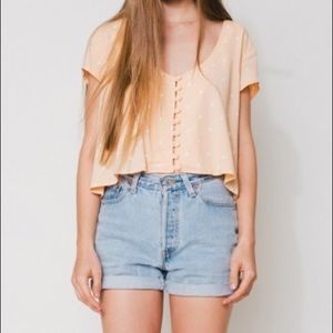 Flynn Skye Venice Top in Peachy Seeds